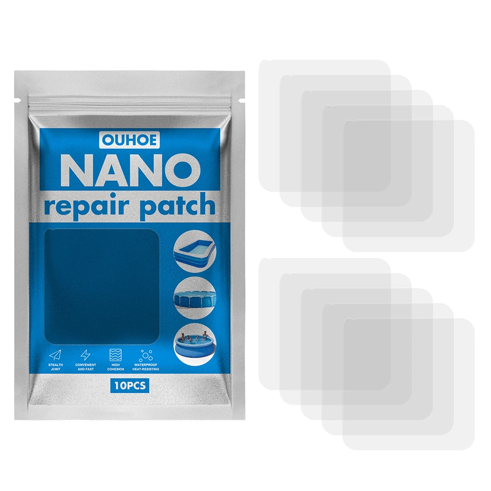 Practical Repair Patch 5.8x5.8cm Strong Self Swim Ring Repair Swim Ring Repair Patches Waterproof High-quality