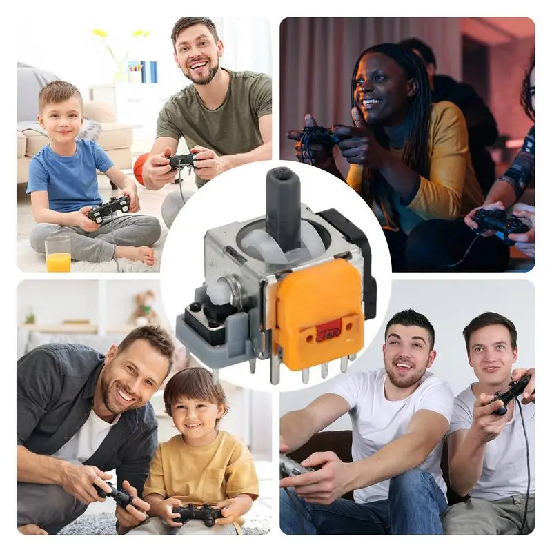 Controlador de Joystick electromagnético, potenciómetro, palanca de pulgar, controlador basculante Hall