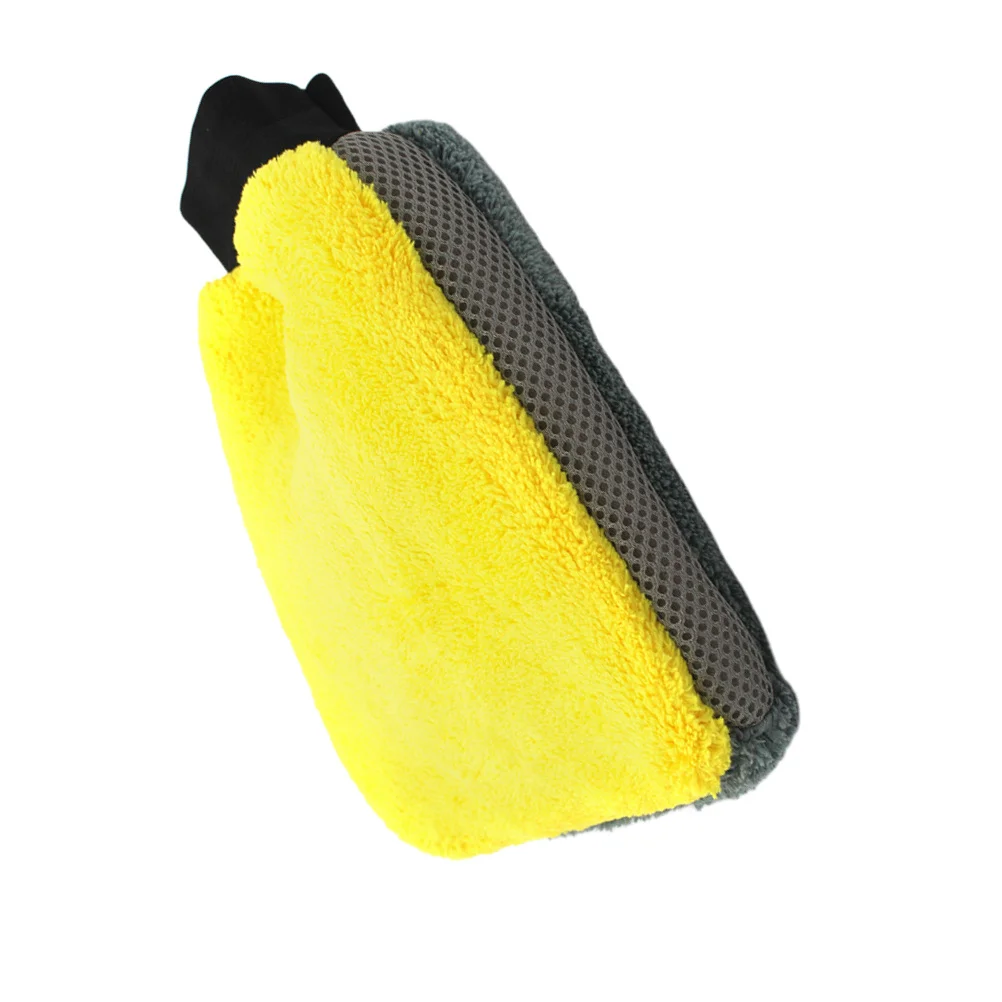 

Waterproof Car Wash Mitt Double Side Microfiber Durable Car Cleaning Gloves Scratch Free Fashion Auto Wash Gloves