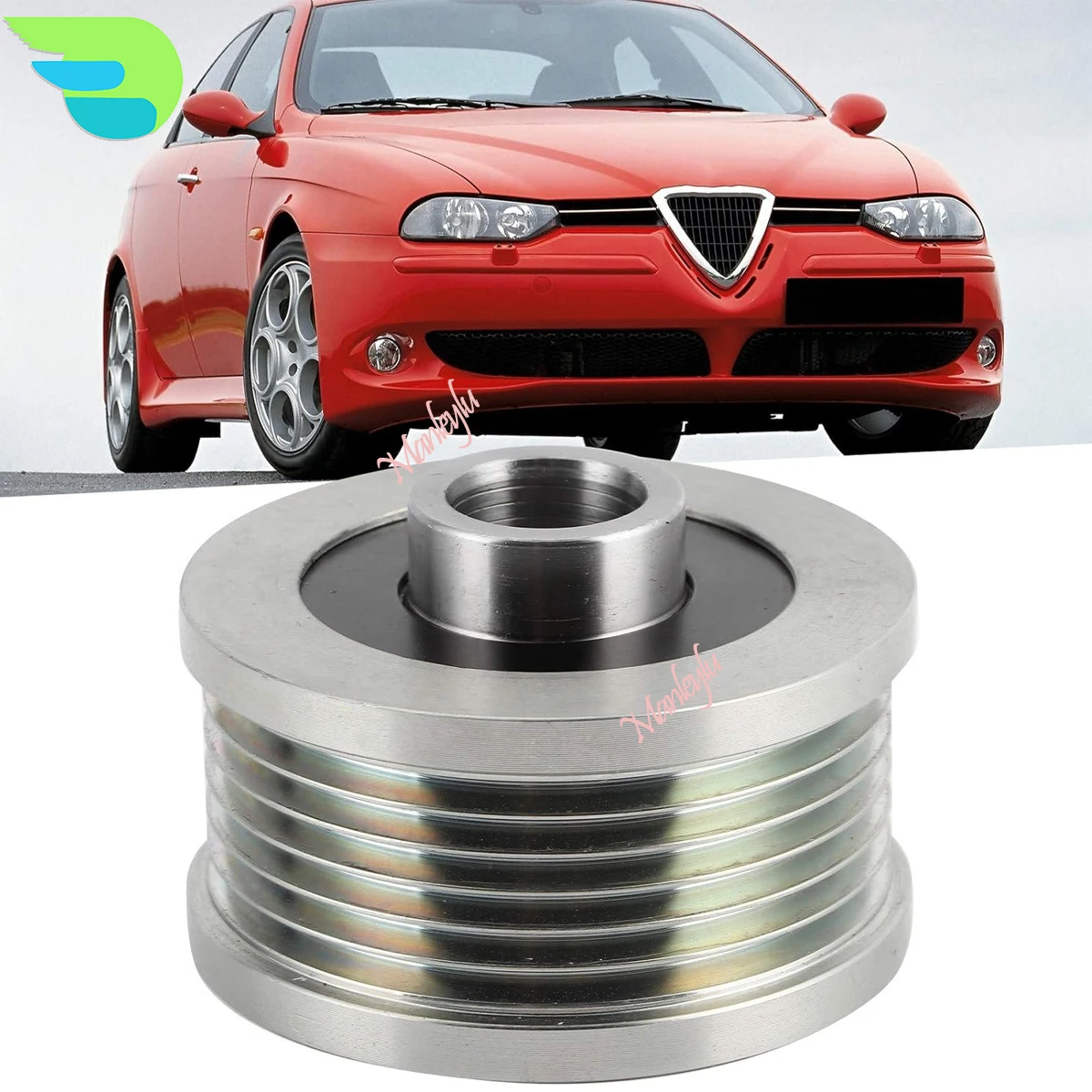 

Шкив сцепления генератора для VAUXHALL OPEL VECTRA SIGNUM ASTRA ZAFIRA SUZUKI SX4 SAAB 9-5 9-3 1.9D 9948513 9951269 535011510