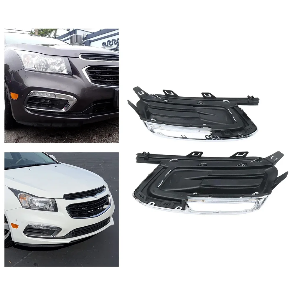 As Shown In The Picture Fog Light Cover Driver Passenger ABS Direct Replacement Aftermarket Part Ready To Install