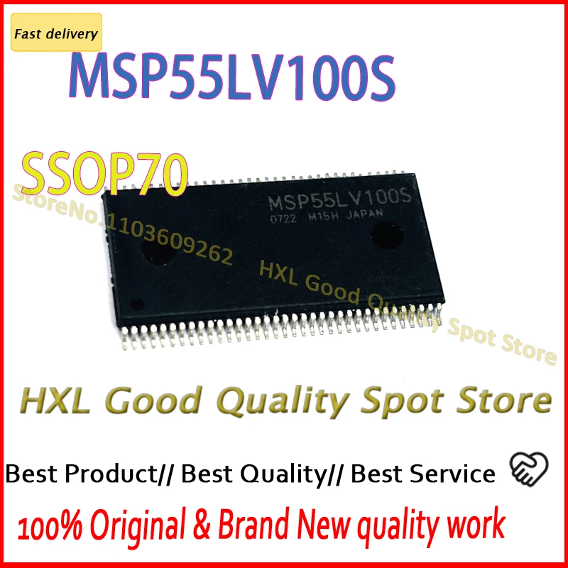 

1~10pcs MSP55LV100S MSP55LV100 55LV100S 55LV100 SSOP70