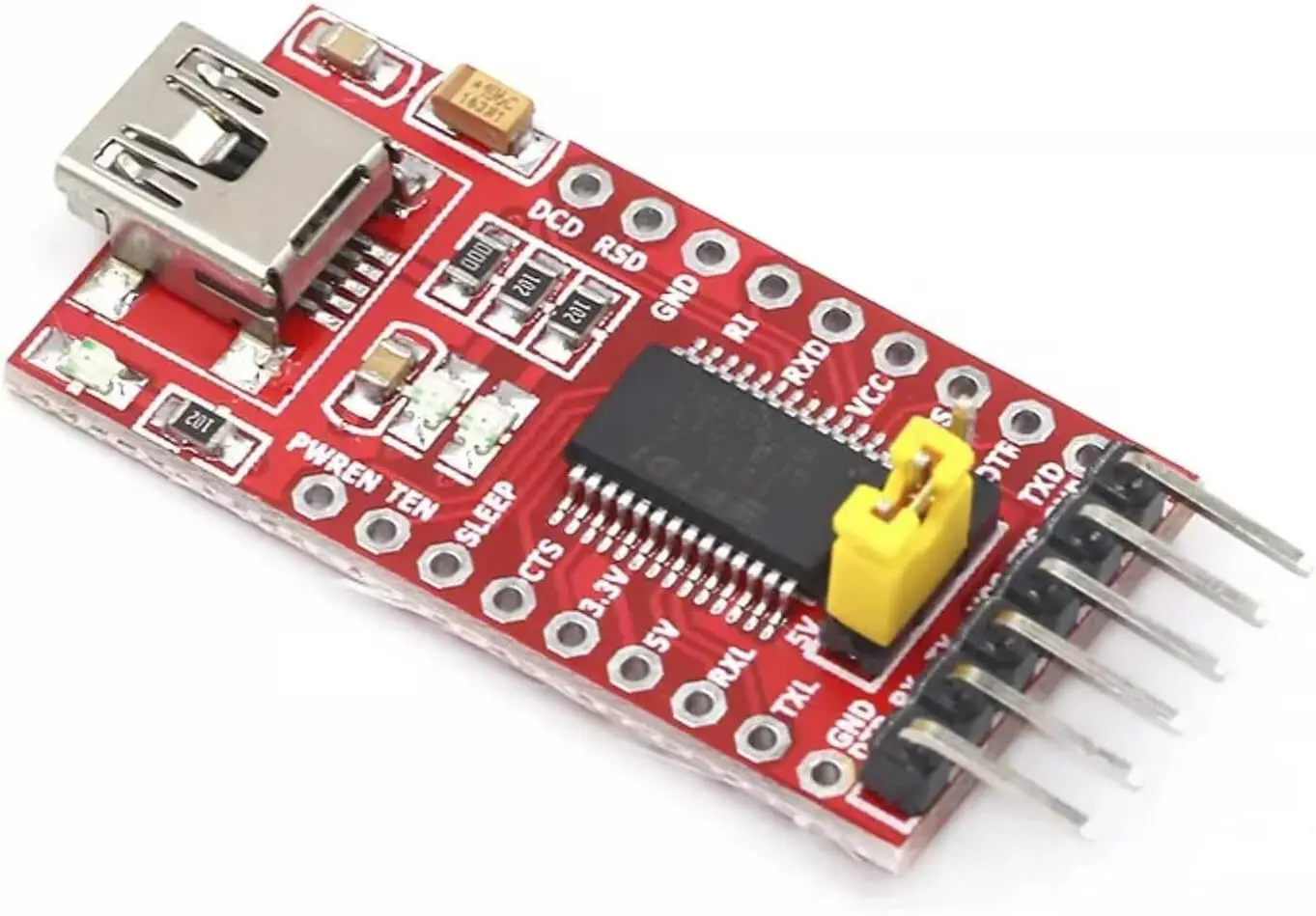 FT232RL FT232 FTDI USB 3.3V 5.5V to TTL Serial Adapter Module for Arduino FT232 Pro Mini Port USB TO TTL 232