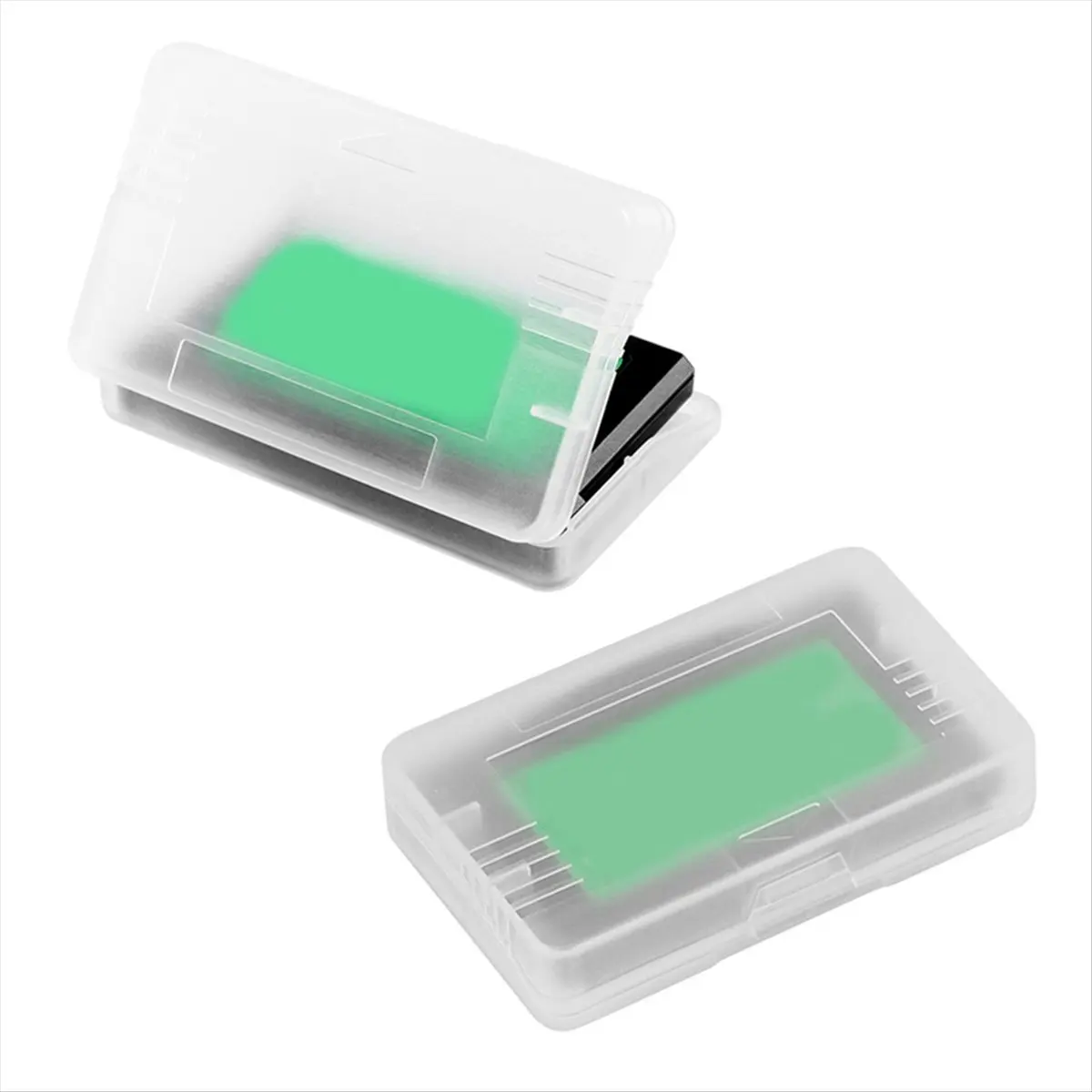 Active Phase 10pcs Protective Case for GameBoy GBA GBC GBP Anti-Dust Clear Game Cartridge Card Storage Box