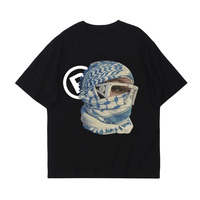 Punk Aesthetics Harajuku Graphic Print Y2K Cotton T-shirt Retro Hip Hop Tee Rock Goth Loose Streetwear Short Sleeve T-shirt EMO