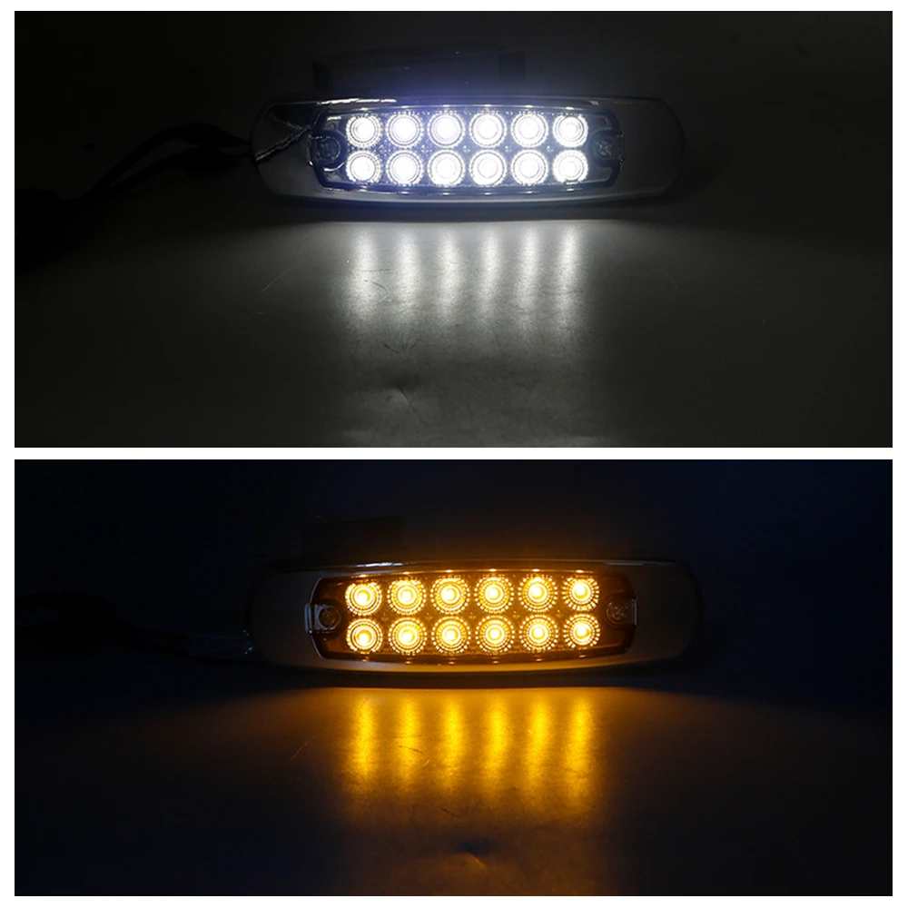 2/6 pçs led 12v 24v caminhões  - Model Kit Ship avaliação e preço