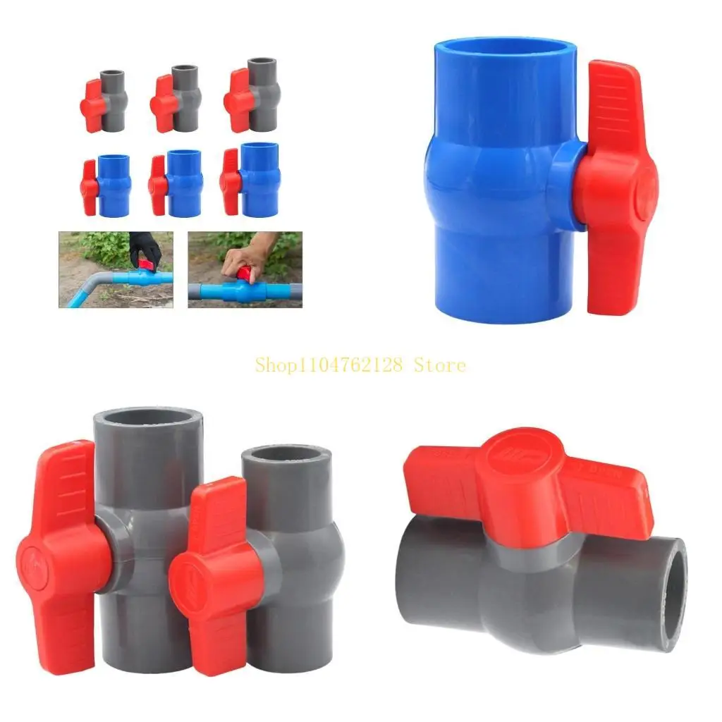 Válvulas PVC resistentes a temperatura Válvulas a derecha Instala simple Mejor venta