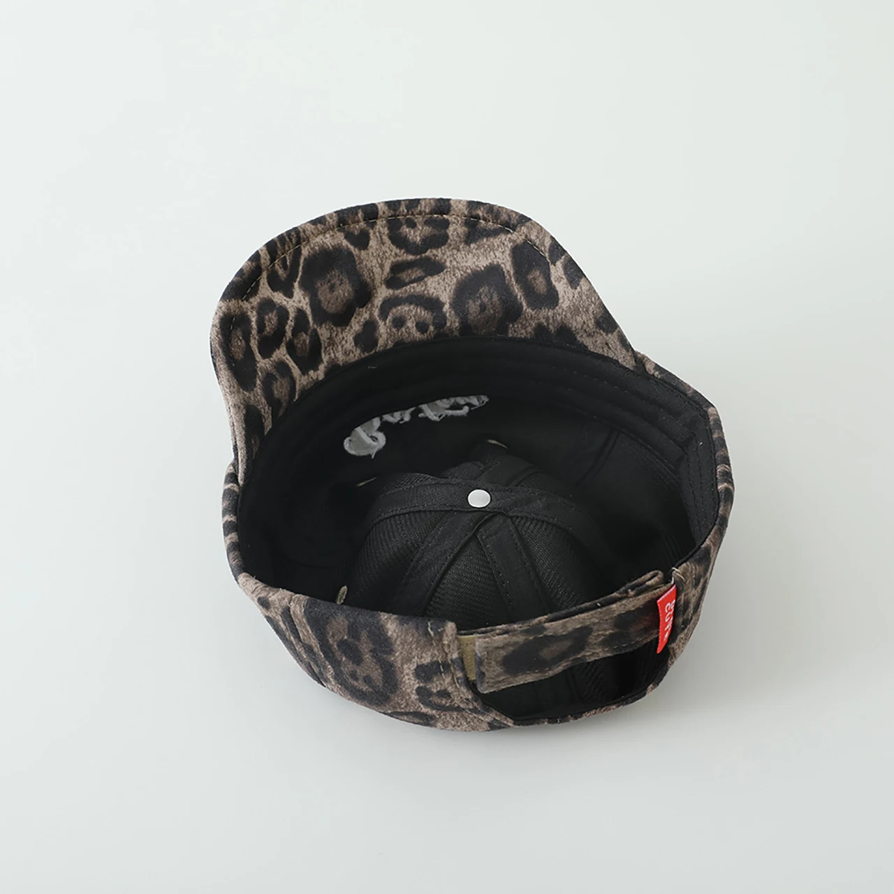 طباعة ليوبارد قبعة بيسبول للطفل فتاة ظلة أقنعة 6-36 شهر الاطفال بلغت ذروتها قبعة التطريز رسالة الأطفال بطة اللسان القبعات