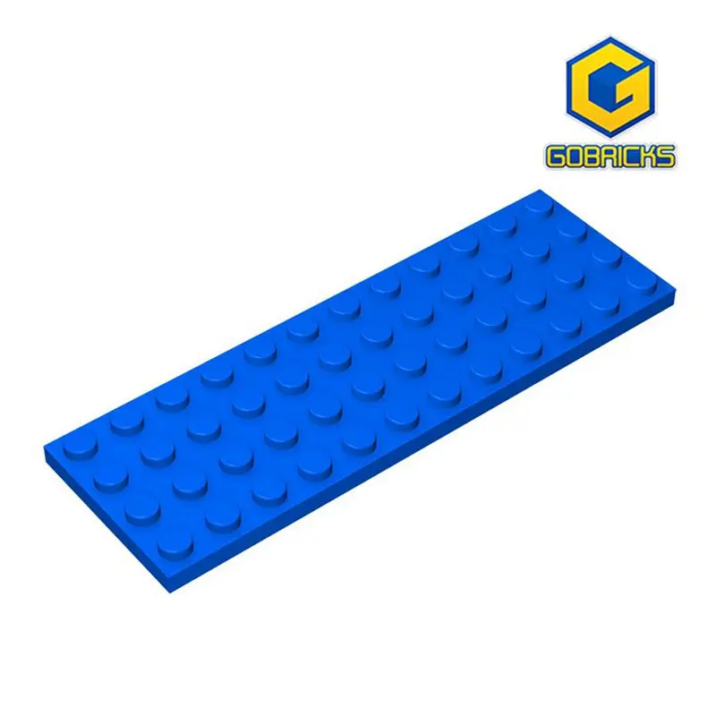 Gobricks GDS-557 Plate 4 x 12  compatible with lego 3029 pieces of children\'s DIY Building Blocks Technical