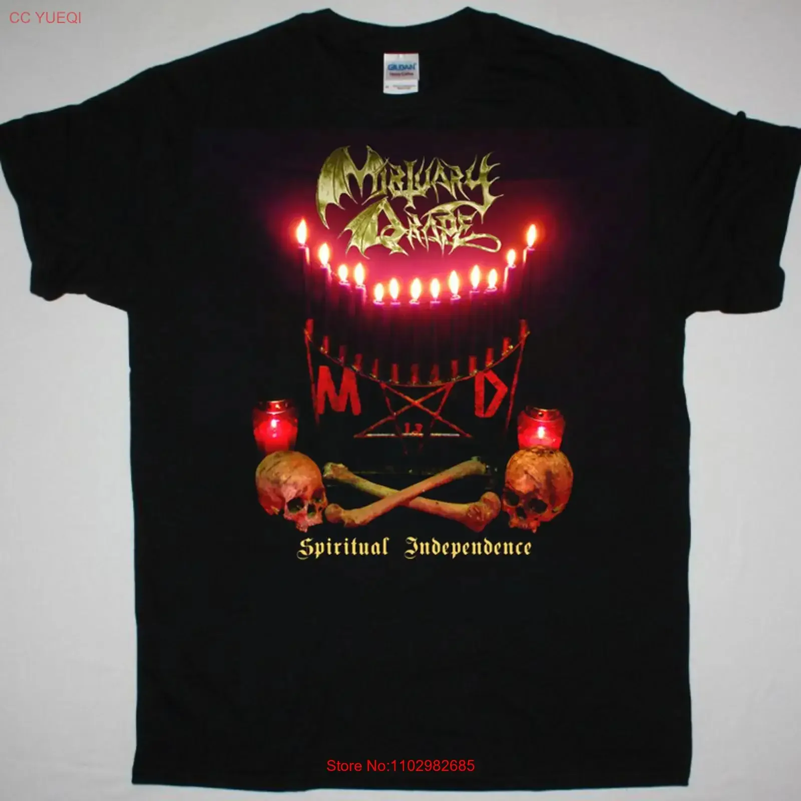 Nova Camiseta Mortuary Drape Band de Algodão S a 5XL SEG_149, com lavagem vintage, estilo elegante e moderno, para uso diário, casual leve.
