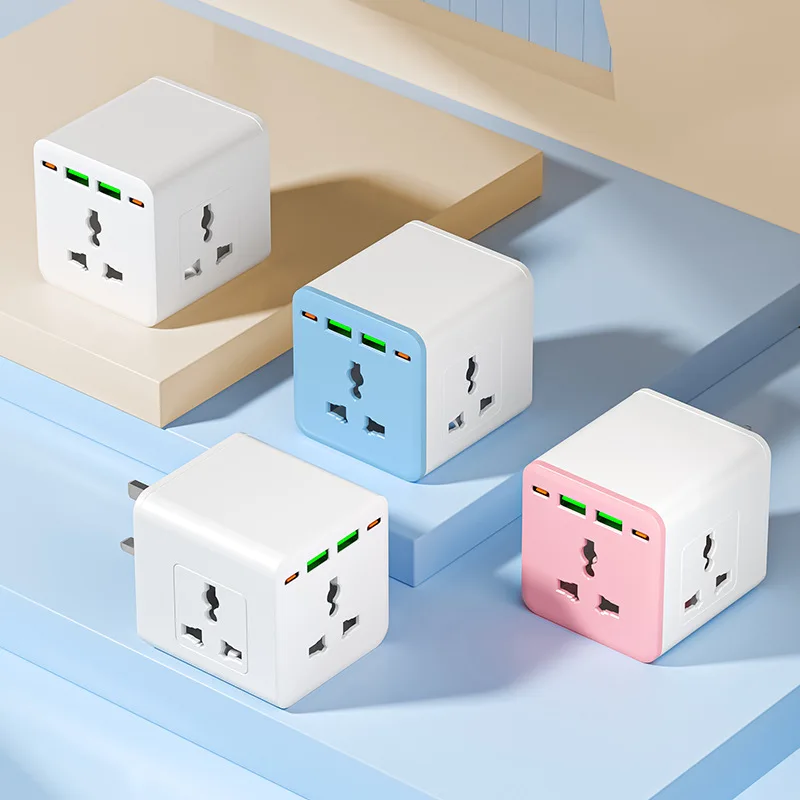 Rubik's Cube Socket Universal Gauge American Gauge British Gauge Thai Gauge European Gauge Multifunctional Converter High Po