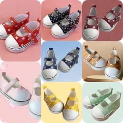 Tilda 6cm Toy Shoes For Doll Paola Reina 32cm,Fashion Sneakers for Dolls,1/4 Toy Shoes for Corolle Accessories for Mia Dolls