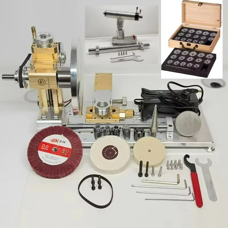 Watchmaker Multi-Function Lathe Watch Shell Renovation Polishing Bottom Cover Wire Drawing Lathe Fixed Angle Polishing Fixture