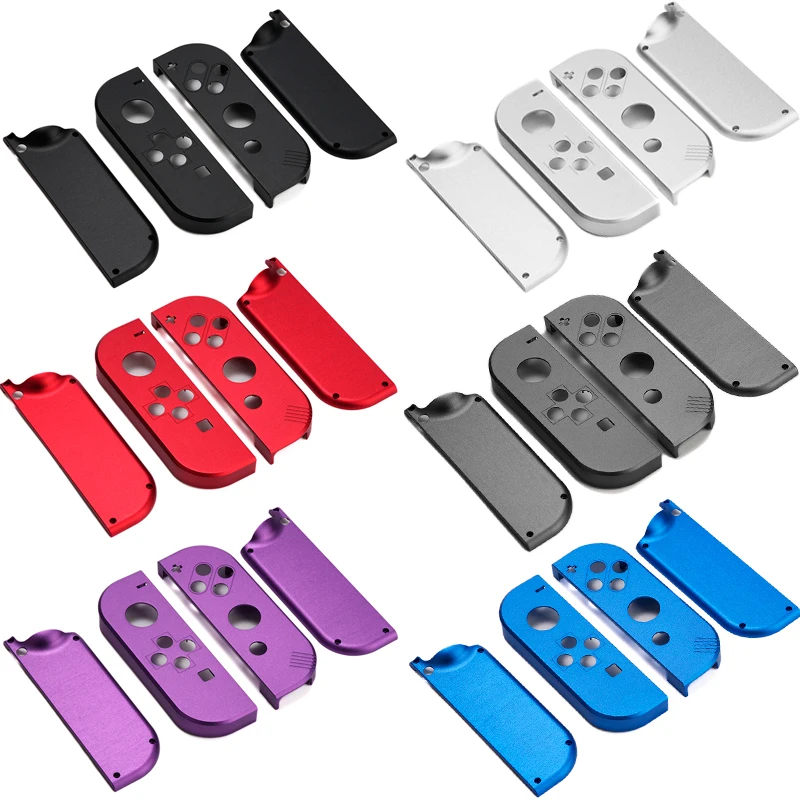 Metal Oled JoyCon Replacement Shell for Nintendo Switch OLED Joy-Con Repair DIY Parts Back Plate Housing Case Accessories