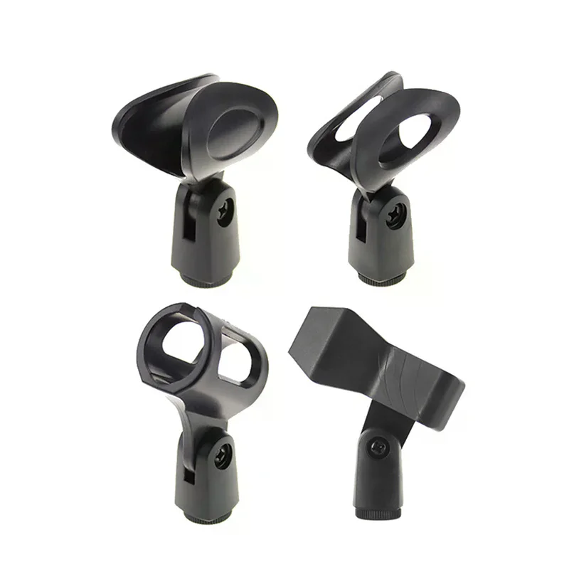 Multifunction Practical Portable Microphone Holder Universal Stage Use Clip Stand Rotatable Adjustable Stretchable Durable