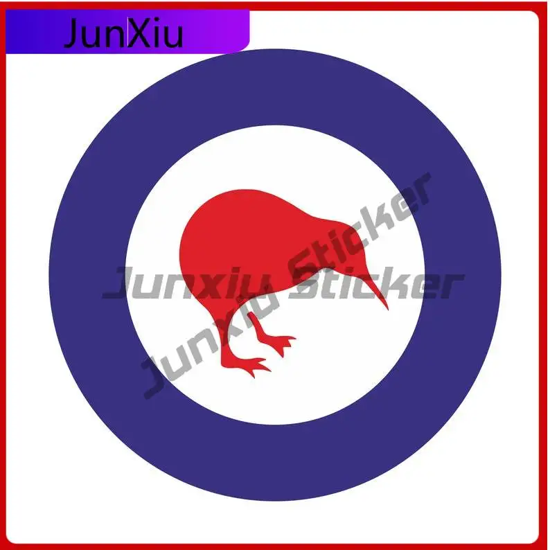 

New Zealand Roundel Sticker Creative Cool Camper Window Anti UV Vehicle Decor Vinyl Decal For Car Truck SUV Window Bumper Laptop