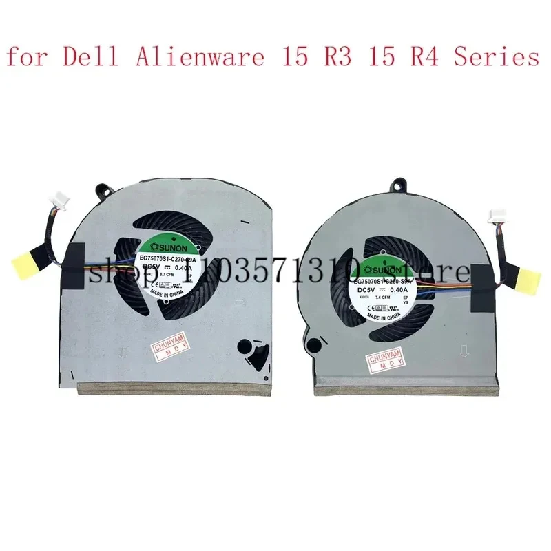 

Replacement New Laptop CPU+GPU Cooling Fan for Dell Alienware 15 R3 15 R4 P69F Series Fan zm