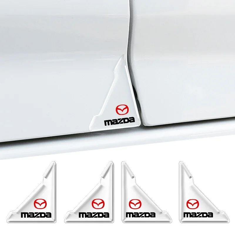 ركن الباب خدش ومنع الاصطدام ملصق واقية كم السيليكون لمازدا 2 3 5 M5 Ms CX-4 CX-5 CX6 M3 M6 MX3 MX5 #1