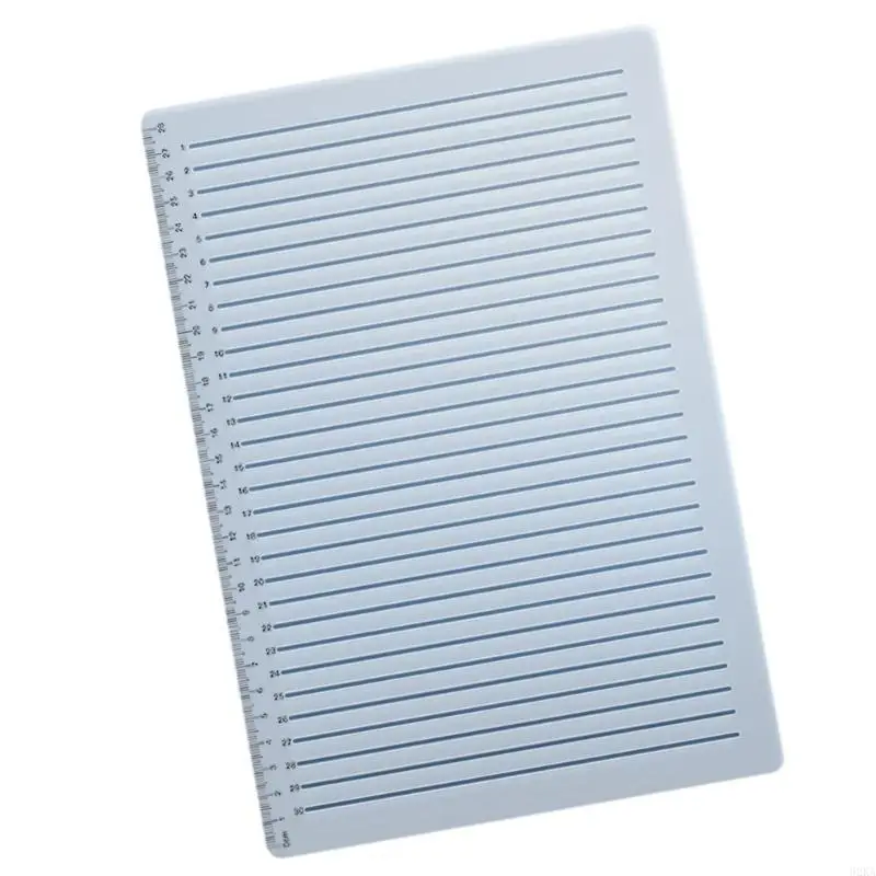 Plantilla línea 62KA, plantilla guía escritura línea espaciadora, plantilla dibujo línea, plantilla línea recta para estudiantes