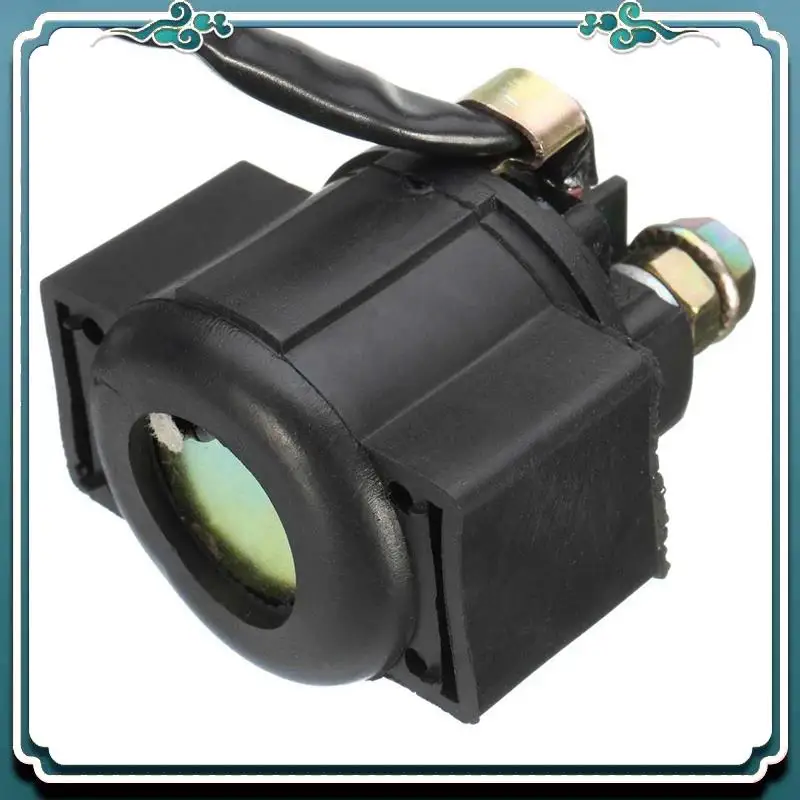 ABTU-Zwarte Motorfiets Elektrische Starter Solenoid Relais Schakelaars Voor Aprilia Rsv 1000 Tuono Mille Ap8112927 150 Amp