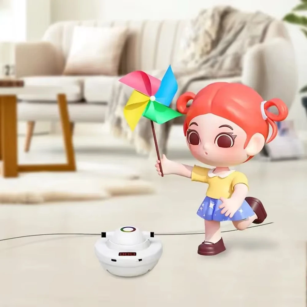 QA88X เครื่องกระโดดไฟฟ้าอัตโนมัตินับข้ามเชือกสําหรับเด็กเชือกกระโดดไร้สายออกกําลังกายในร่ม/กลางแจ้งสีเขียว