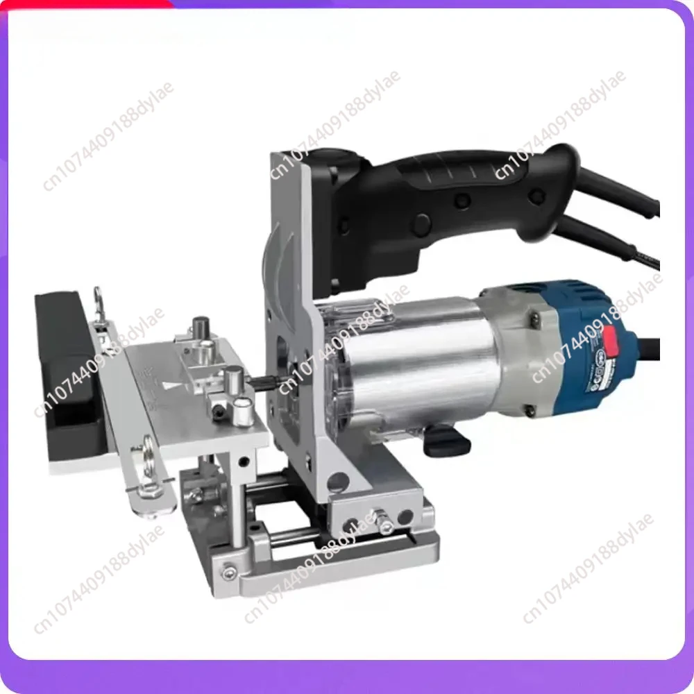 Mortising Jig 2 in 1 Slotting Invisible Fasteners Punch Locator Milling Cutter Positioning Frame for Trimming Machine