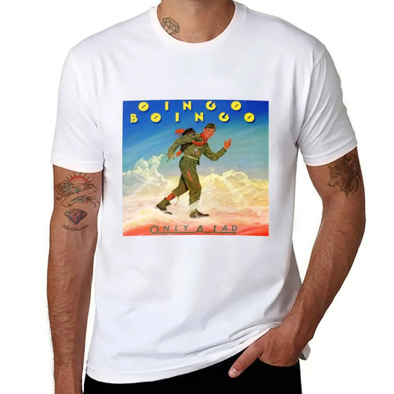 

Oingo Boingo Only A Lad Essential T-Shirt man t shirt cotton high quality man t shirt heavy cotton T-Shirt