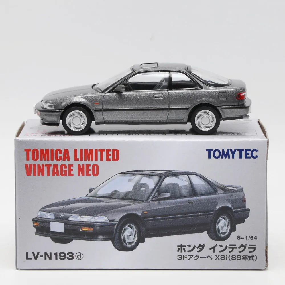 Tomytec Tomica TLV N193C/D Integra XSi JDM Limited Edition Simulation Alloy Static Car Model Toy Gift