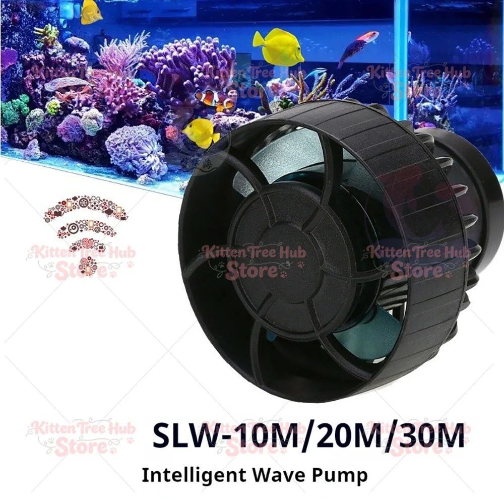 SLW Mini Wave Pump Aquarium Intelligent Surf Pump Frequency Control 4000L/H
