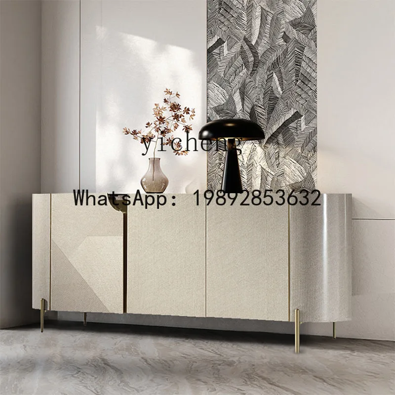 Q6 light luxury porch cabinet locker living room minimalist dining side cabinet