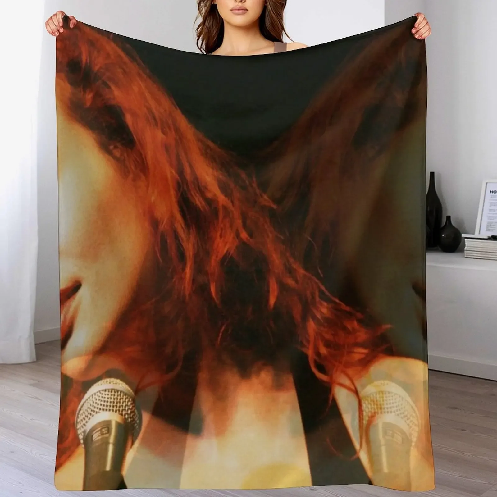 

Never was a Cornflake Girl Throw Blanket Stylish Decor Blanket Gift for Friends Roommate