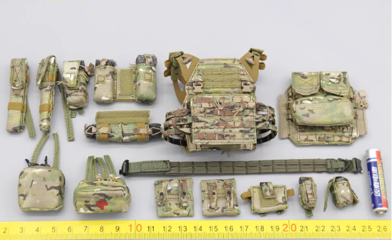 

EASY&SIMPLE 1/6 Scale ES 26061 Soldier Vest Hanging Set Model for12''CAG Delta Force