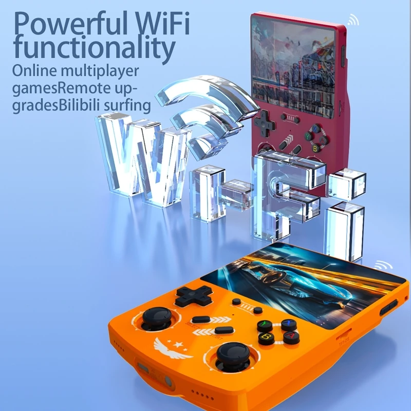 Handheld Video Game Console Mini Portable 4.2-inch IPS Screen Game Console Home Dual Joystick Handheld Game Console