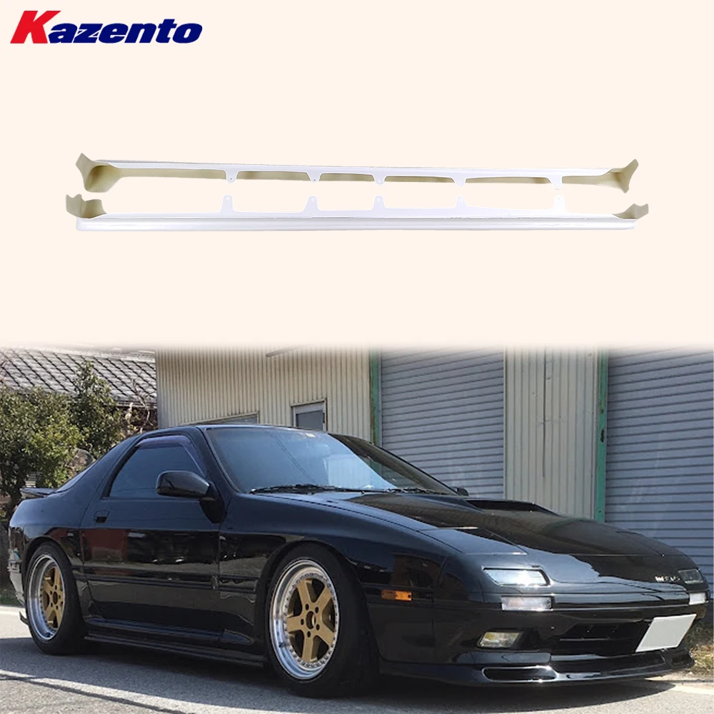 

For Mazda RX-7 FC Coupe 2 Door 1985-1997 Odula Style Fiberglass Unpaint Side Skirt