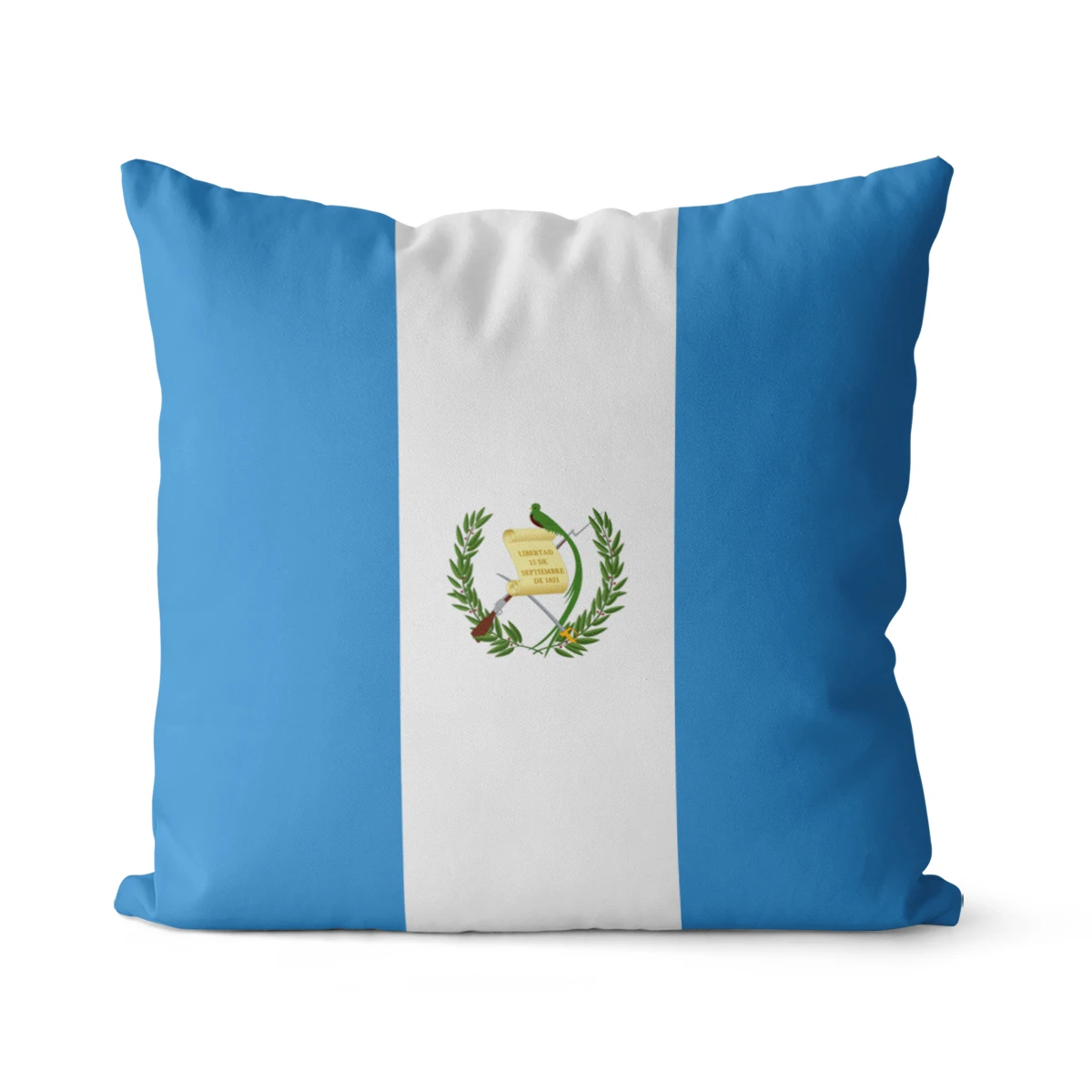 Wuzidream The Guatemala Flag Pillow Cover Decoration Pillow Case Decorative Throw Pillow Cover For Sofa Cushion Cover