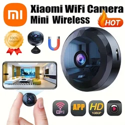 Xiaomi Wireless A11 Camera Mini WiFi monitoraggio 1080P HD videocamera di sicurezza batteria ricaricabile videocamere di rilevamento del movimento