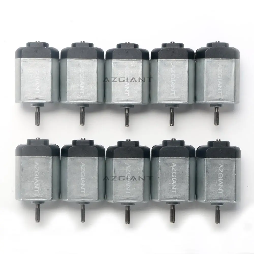 10PCS FC130 Forward Rotation Micro DC Motor 15000 RPM 38mm Repair Engine For Car Shavers Fan Replacement Power Accesseries Kits