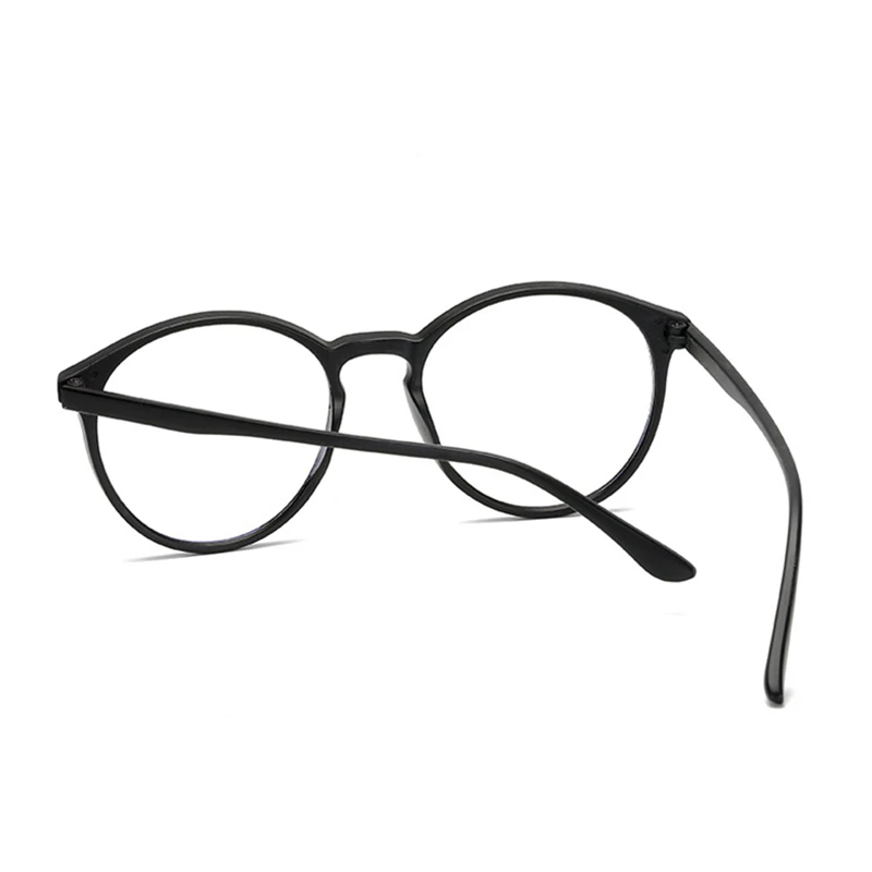 Myopia Glasses Prescription -0.5 to -10 Women Men Round Frame Blue Light Proof Or Photochromic Shortsighted Spectacles UF131