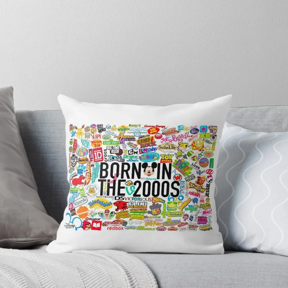 Born In The 2000s Throw Pillow Christmas Covers Pillow Case Christmas Luxury Pillow Case