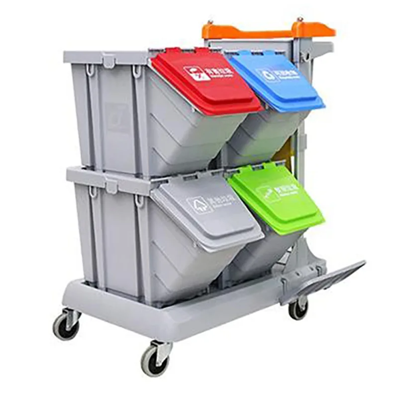 CT Shida JD T4100 Smart Classification Storage System Cleaning Car with Tool Bag 25L Classification Box