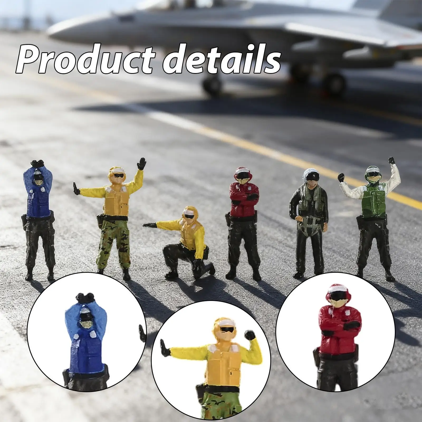 

1 72 Miniature Male Figure Resin Painted People Model Accessory for Realistic Scene and Collection