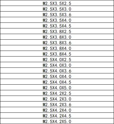 M2.5 50pcs Brass Hot Melt Insert Nuts Heating Molding Copper Thread Inserts Nut SL-type Double Twill Knurled Injection 3Dprinter