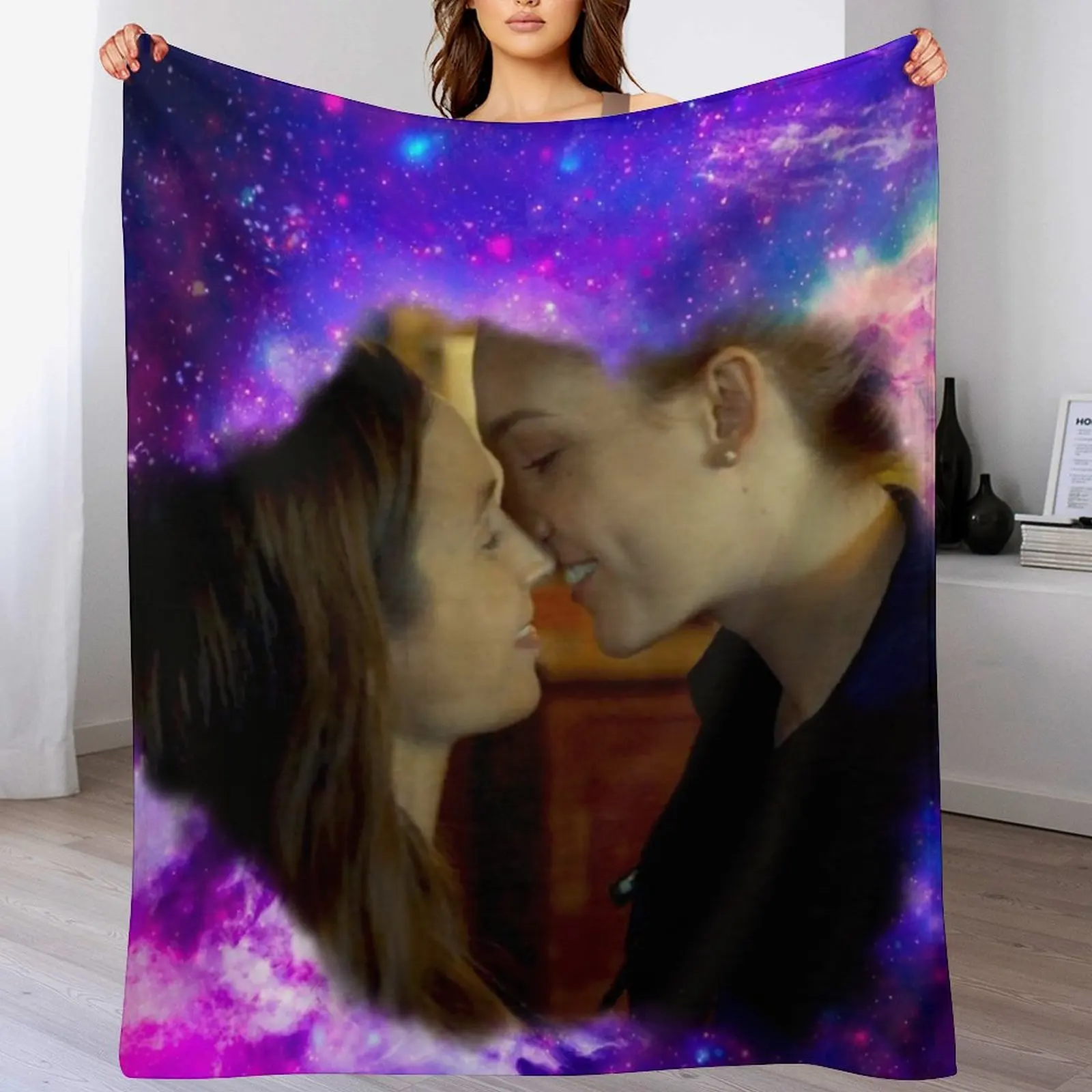 Waverly & Nicole (Wayhaught) Throw Blanket Loose Custom wednesday for winter Blankets