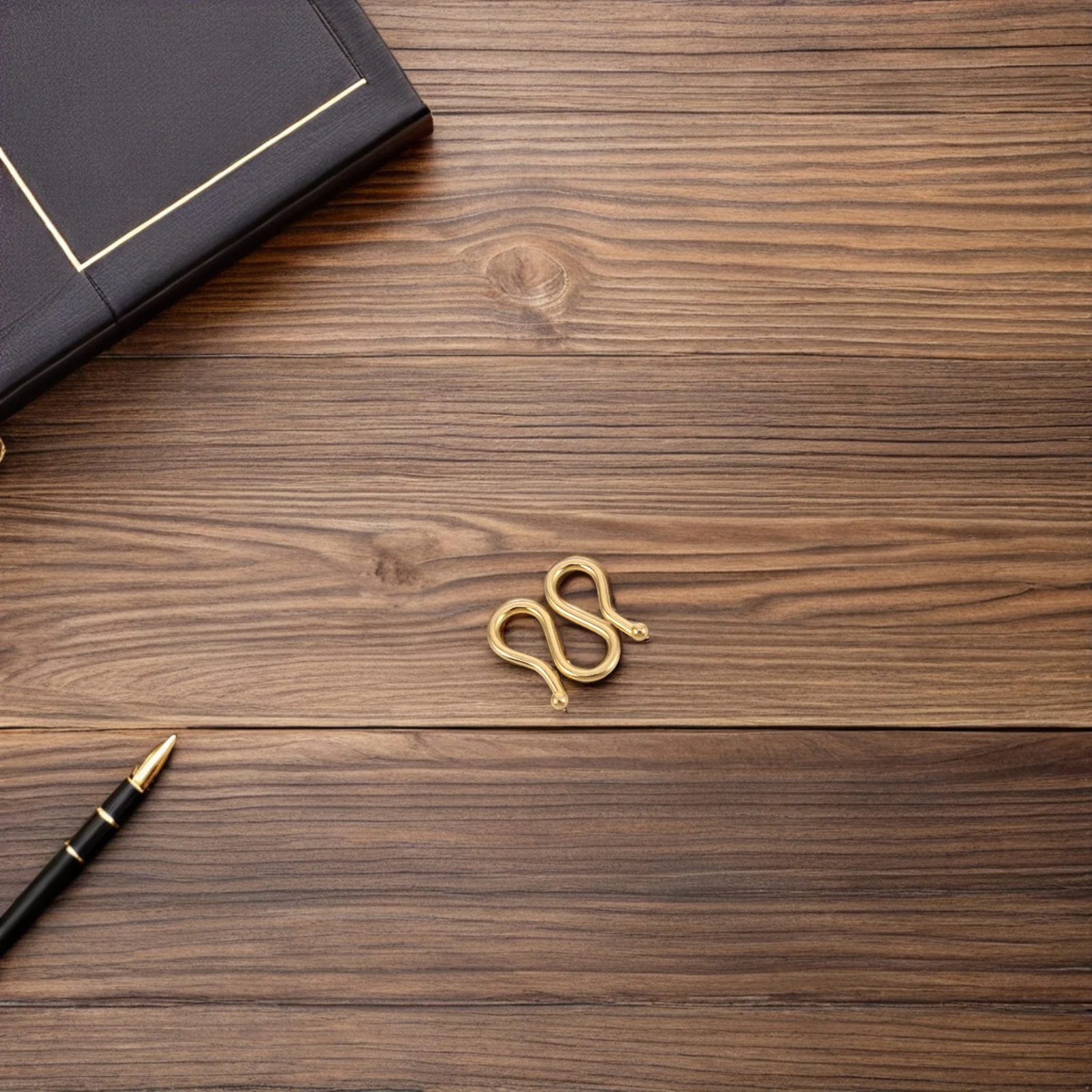 

60Pcs Stainless Steel Double Head Connector Clasp Jewelry Clasps for Making Necklaces Bracelets Bulk Kit Connector Clasp