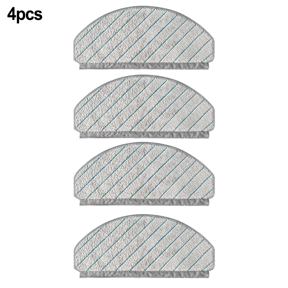 4Pcs Vacuum Cleaner Mop Cleaning Cloth For Ecovacs Deebot Plus Plus Washable Mopping Pads Accessories