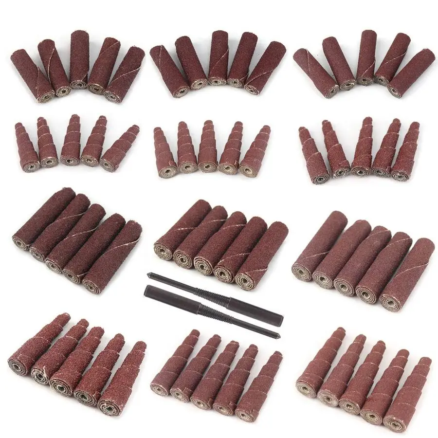 

Mini Sanding Cone Engine Porting Assortment Kit Cone Cylinder Shaped 1 4inch Shank Abrasive Sanding Set Sleeve Sandpaper Roll