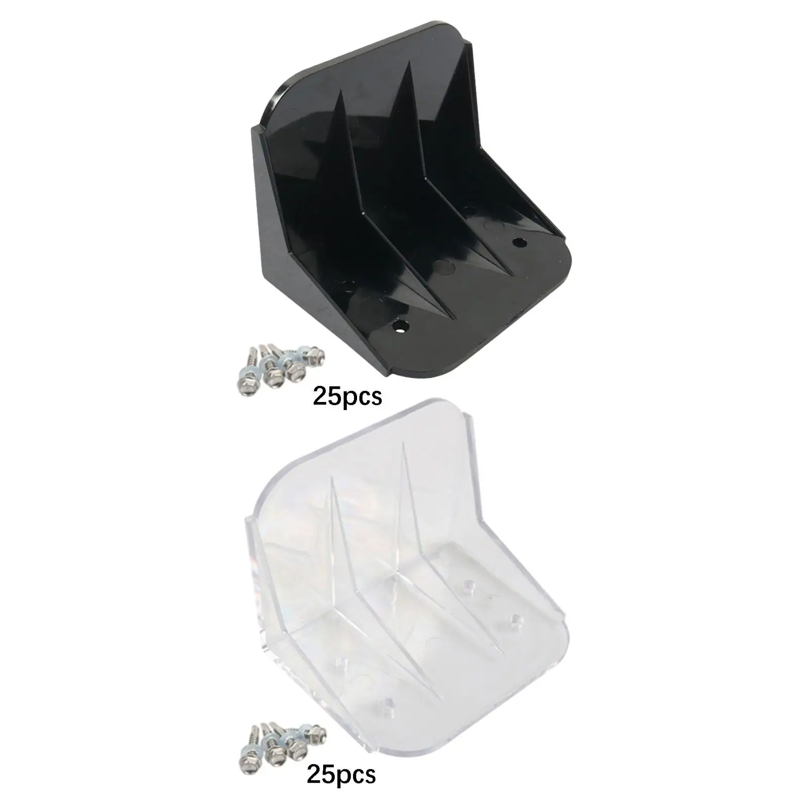 

25x Snow Guards for Metal Roofs for Standing Seam Roofing Stop Buildup Sturdy Portable Prevent Sliding Easy to Install Snow Stop