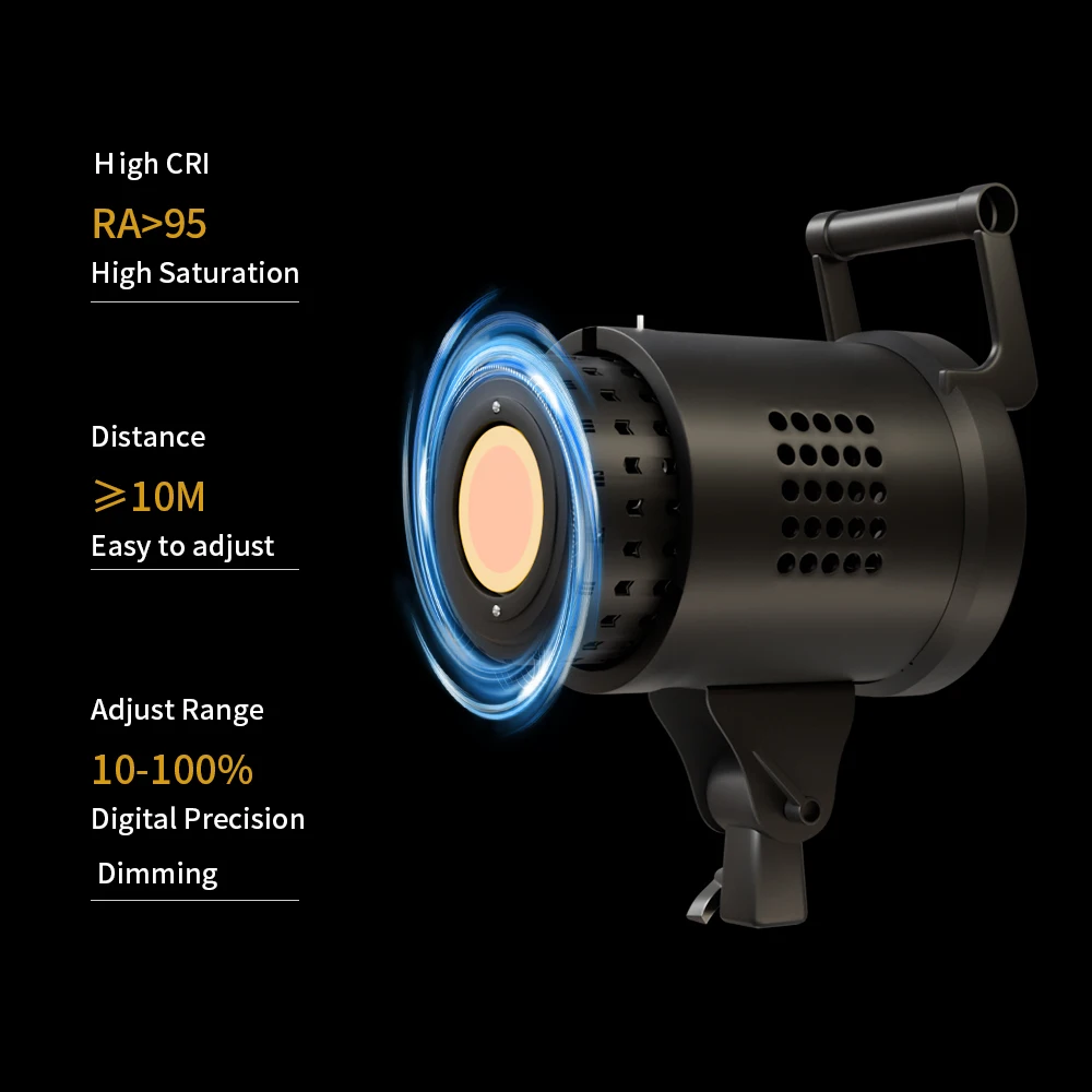 Bowens Video Studio Kit 135W Photography Light Kit LED Lamp Flash Studio New Year Lighting 3000-6000K 3 Color