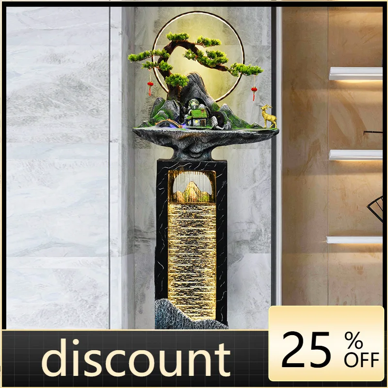 LTT new Chinese rockery flowing water balcony courtyard garden decoration humidification lucky ornament