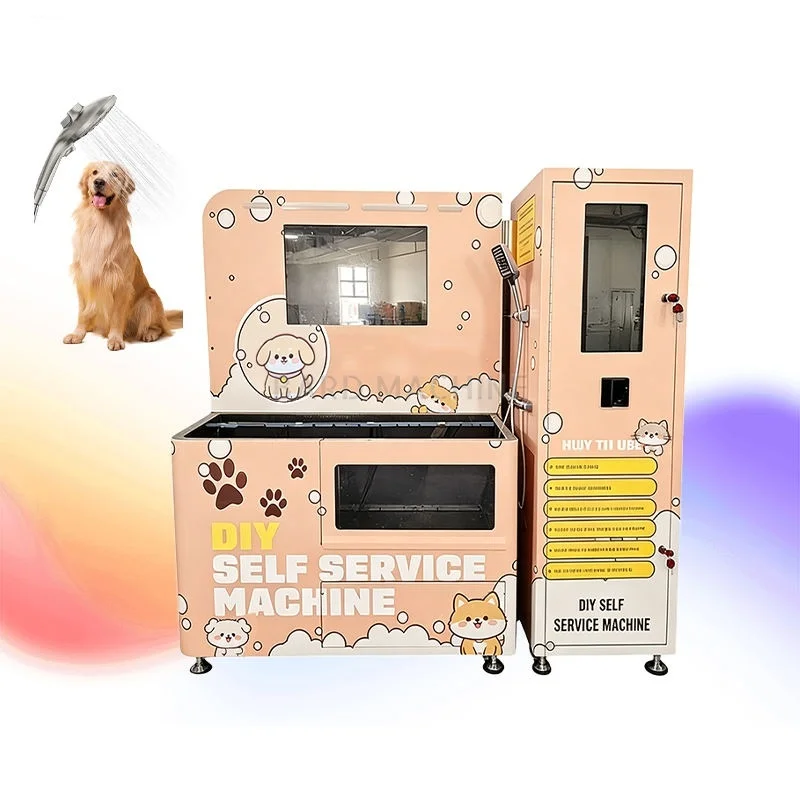 FOODLINE Customized Self-service Pet Washing Machine for Pet Shops Service Stations Cat and Dog Bath Machine, Scan Code to Start